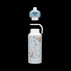 Lunchboxes & Drinkbussen|To Go|Ygo Drinkfles FOREST FRIENDS Pop-up 400ml Blauw