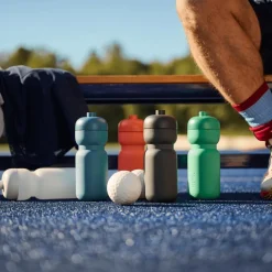 Lunchboxes & Drinkbussen|To Go|Ygo Drinkfles SQUEEZE 600ml Ceramic White