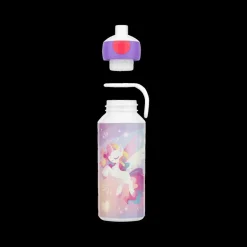Lunchboxes & Drinkbussen|To Go|Ygo Drinkfles UNICORN GLOW Pop-up 400ml Roze