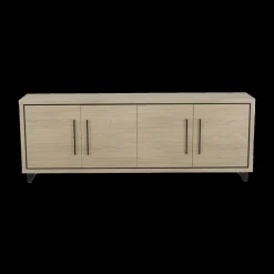 Woon- En Eetkamers|Ygo Eetkamer LATINA: Dressoir + Glaskast + Eettafel 220x120 + 4x Stoelen CLAUDIA Chicago Truffle