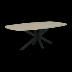 Woon- En Eetkamers|Ygo Eetkamer LATINA: Dressoir + Glaskast + Eettafel 220x120 + 4x Stoelen CLAUDIA Chicago Truffle