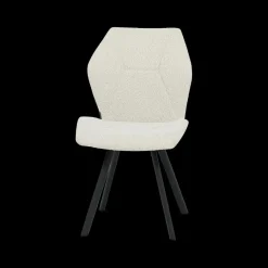 Woon- En Eetkamers|Ygo Eetkamer TEODOR: Dressoir + Vitrinekast + Eettafel ABBEY 200x100 + 4x stoelen ALECIO Pearl