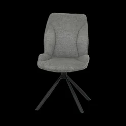 Woon- En Eetkamers|Ygo Eetkamer TEODOR: Dressoir + Vitrinekast + Eettafel ABBEY 230x100 + 4x stoelen INDIGO Mouse Grey