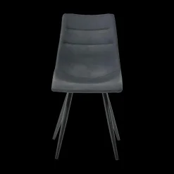 Stoelen|Ygo Eetstoel LORRY PU Zwart