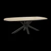 Eettafels|Ygo Eettafel ARTEGO Ovaal 200x100 Sterpoot Scarlet Oak