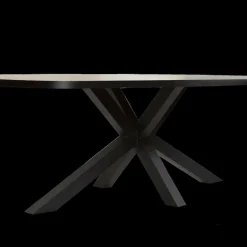 Eettafels|Ygo Eettafel ARTEGO Ovaal 200x100 Sterpoot Scarlet Oak