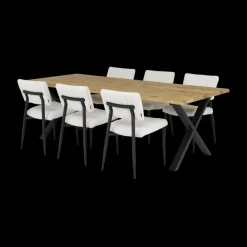 Eettafels|Ygo Eettafel BRISTOL 1 Natural Oil 280x100