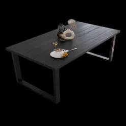 Eettafels|Ygo Eettafel CASTELLO Zwarte Eik 210x98