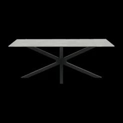 Eettafels|Ygo Eettafel CHAVEZ 200x100 Keramiek Grijs