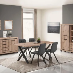 Eettafels|Ygo Eettafel DELPHINE Rechthoekig 190x95 X-Poot