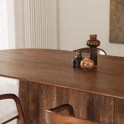 Eettafels|Ygo Eettafel DOMINGO Mango Lichtbruin 200x100