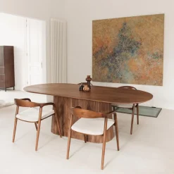 Eettafels|Ygo Eettafel DOMINGO Mango Lichtbruin 200x100