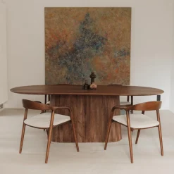 Eettafels|Ygo Eettafel DOMINGO Mango Lichtbruin 200x100