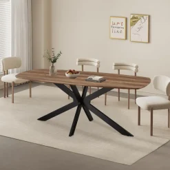 Eettafels|Ygo Eettafel ENSOR Deens Ovaal 200x100 Mango