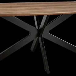 Eettafels|Ygo Eettafel ENSOR Deens Ovaal 200x100 Mango