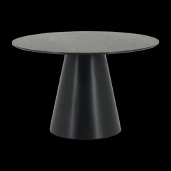 Eettafels|Ygo Eettafel FERMO Ø120 Fineer Zwart