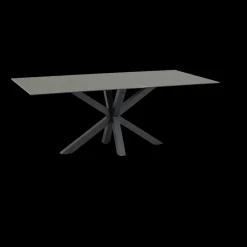 Eettafels|Ygo Eettafel FERRIS Keramiek Zwart 200x100