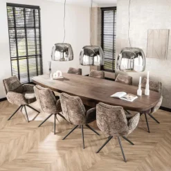 Eettafels|Ygo Eettafel GONZALO 300x120 Massief Acacia