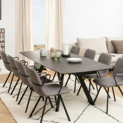 Eettafels|Ygo Eettafel HEDVIG Keramiek Verlengbaar 160/240x97