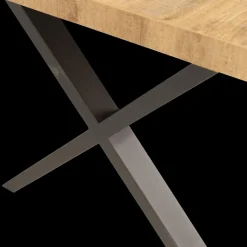 Eettafels|Ygo Eettafel KAMIEL Industrial Oak 190x95