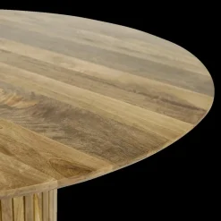 Eettafels|Ygo Eettafel KAVERI Ø130 Mango Natural