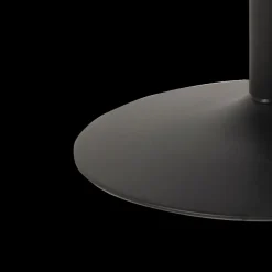 Eettafels|Ygo Eettafel LUTOR Ash Black Fineer Ø110cm