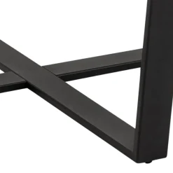 Eettafels|Ygo Eettafel MAITE Marble Black Ø110cm