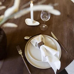 Eettafels|Ygo Eettafel MARANZA Ø130 Mangohout Bruin