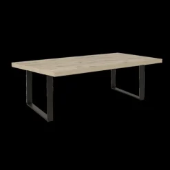 Eettafels|Ygo Eettafel met U-poot ABBEY Canyon Oak 200x100