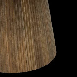 Eettafels|Ygo Eettafel SUNDAR Rond Ø130 Mango Donkerbruin