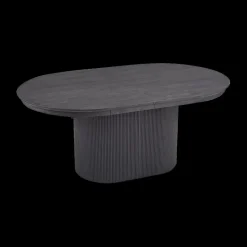 Eettafels|Ygo Eettafel verlengbaar PORTO Ovaal 180/220x110 Donkerbruin