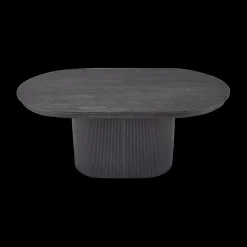 Eettafels|Ygo Eettafel verlengbaar PORTO Ovaal 180/220x110 Donkerbruin