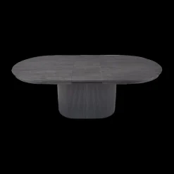 Eettafels|Ygo Eettafel verlengbaar PORTO Ovaal 180/220x110 Donkerbruin