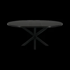 Eettafels|Ygo Eettafel Verlengbaar SILVA Noir Ø140/Ø180
