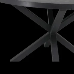 Eettafels|Ygo Eettafel Verlengbaar SILVA Noir Ø140/Ø180