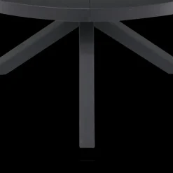 Eettafels|Ygo Eettafel Verlengbaar SILVA Noir Ø140/Ø180