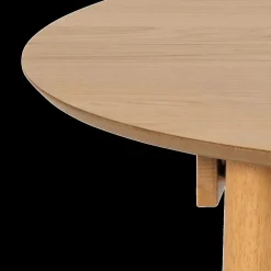 Eettafels|Ygo Eettafel Verlengbaar VEZNA Ø115/154 Eikfineer