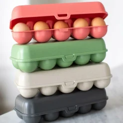 Bewaaraccessoires|Ygo Eierdoos EGGS TO GO Nat. Desert Sand
