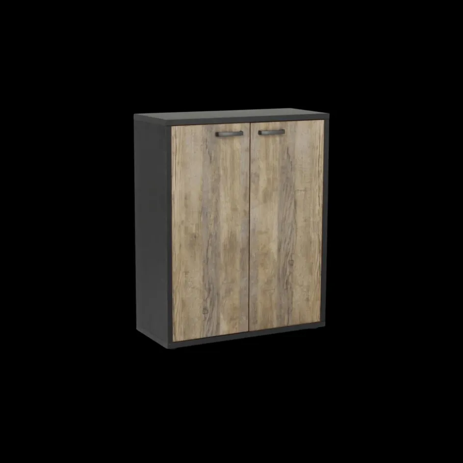 Bureau- En Boekenkasten|Ygo Element APPS Vintage Eik H112