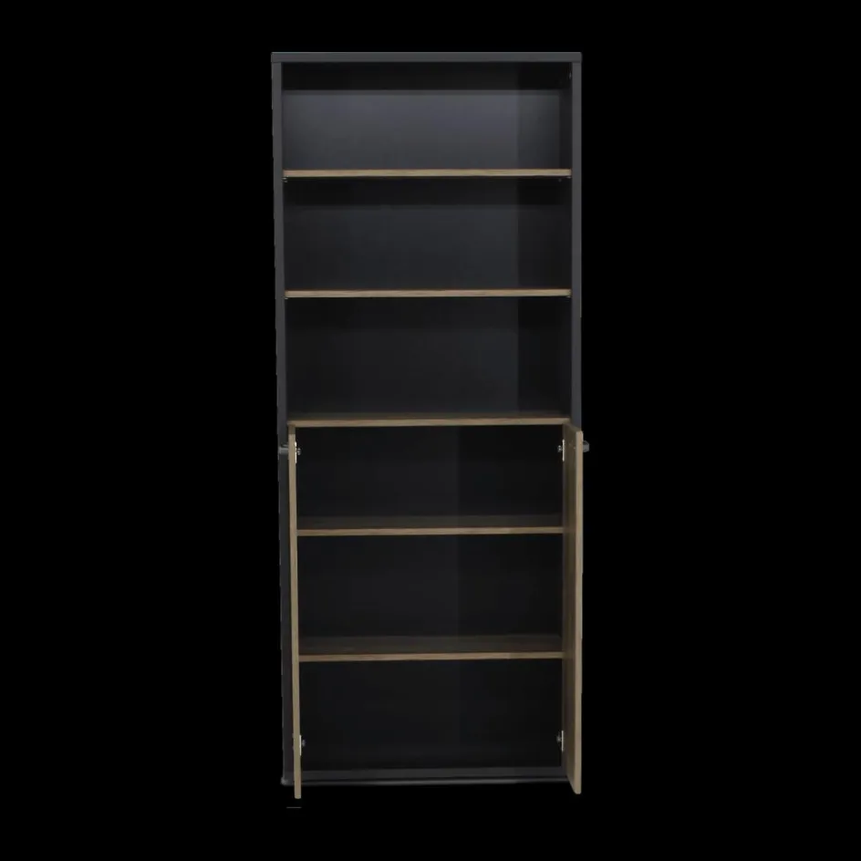 Bureau- En Boekenkasten|Ygo Element 2D-3xVak APPS Vintage Eik