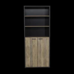 Bureau- En Boekenkasten|Ygo Element 2D-3xVak APPS Vintage Eik