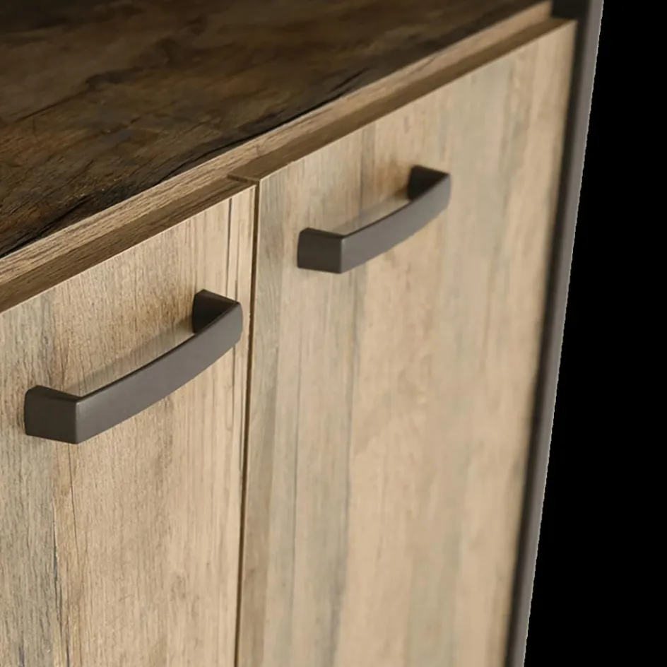 Bureau- En Boekenkasten|Ygo Element 2D-3xVak APPS Vintage Eik