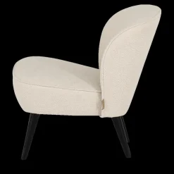 Fauteuils|Ygo Fauteuil CORKSCREW Crème Bouclé