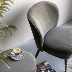 Fauteuils|Ygo Fauteuil CORKSCREW Groen Velvet