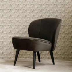 Fauteuils|Ygo Fauteuil CORKSCREW Groen Velvet