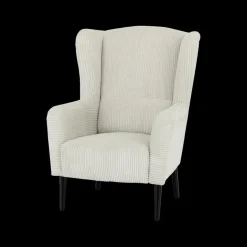 Fauteuils|Ygo Fauteuil SPAIN met poef Poso Ivory