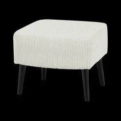 Fauteuils|Ygo Fauteuil SPAIN met poef Poso Ivory