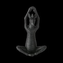Woondecoratie|Ygo Figuur YOGA Zebra Poly Zwart Ass.