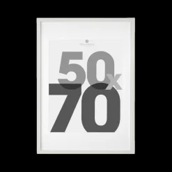 Woondecoratie|Ygo Fotokader BROHNA 50x70 cm Wit