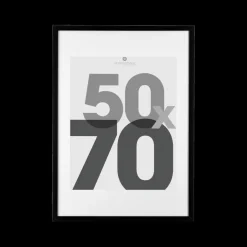 Woondecoratie|Ygo Fotokader BROHNA 50x70 cm Zwart